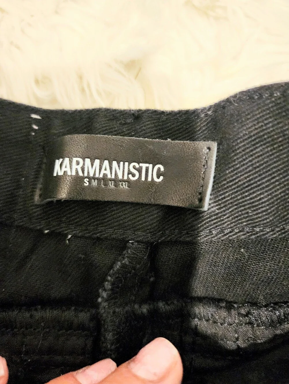 DEKAYED KARMANISTIC WIDE LEG STARIGHT JEANS STREETWEAR SIZE SMALL